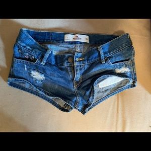 Hollister size 1 jean shorts